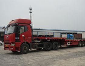 铜陵物流公司运输车展示