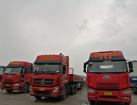 铜陵物流公司运输车展示