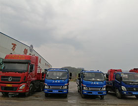 铜陵物流公司运输车展示