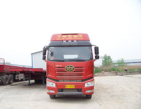 铜陵物流公司运输车展示